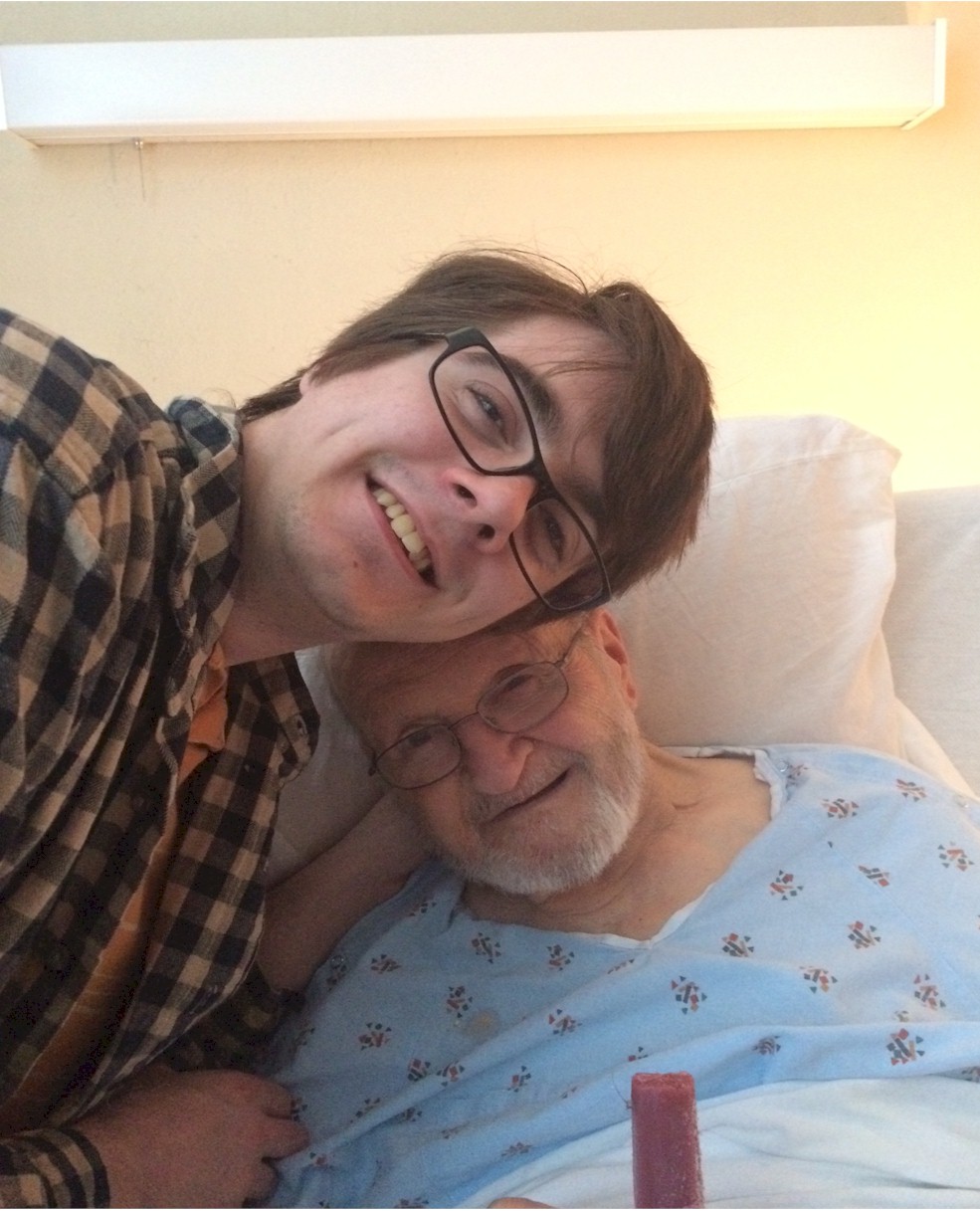 This picture is from February 2017, it was the last time I was able to see Grandpa.